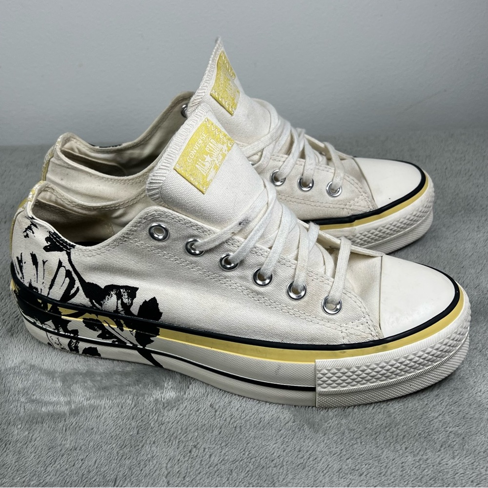 Converse Chuck Taylor All Star Platform Low Hybrid Floral Wsize9–25.5cm. A5 - Picture 7 of 12